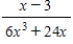 <strong>Write the form of the partial fraction decomposition of the rational expression.Do not solve for the constants. </strong> A) B) C) D) E)