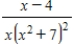 <strong>Write the form of the partial fraction decomposition of the rational expression.Do not solve for the constants. </strong> A) B) C) D) E)