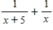 <strong>Write the partial fraction decomposition of the rational expression.Check your result algebraically. </strong> A) B) C) D) E)