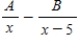 <strong>Write the partial fraction decomposition of the rational expression.Check your result algebraically. </strong> A) B) C) D) E)