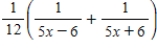 <strong>Write the partial fraction decomposition of the rational expression.Check your result algebraically. </strong> A) B) C) D) E)