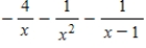 <strong>Write the partial fraction decomposition of the rational expression.Check your result algebraically. </strong> A) B) C) D) E)