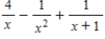 <strong>Write the partial fraction decomposition of the rational expression.Check your result algebraically. </strong> A) B) C) D) E)