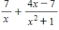 <strong>Write the partial fraction decomposition of the rational expression.Check your result algebraically. </strong> A) B) C) D) E)