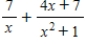 <strong>Write the partial fraction decomposition of the rational expression.Check your result algebraically. </strong> A) B) C) D) E)