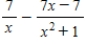 <strong>Write the partial fraction decomposition of the rational expression.Check your result algebraically. </strong> A) B) C) D) E)