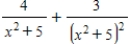 <strong>Write the partial fraction decomposition of the rational expression.Check your result algebraically. </strong> A) B) C) D) E)