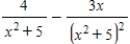 <strong>Write the partial fraction decomposition of the rational expression.Check your result algebraically. </strong> A) B) C) D) E)