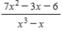 <strong>Write the partial fraction decomposition of the rational expression. </strong> A) B) C) D) E)
