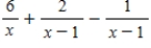 <strong>Write the partial fraction decomposition of the rational expression. </strong> A) B) C) D) E)