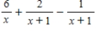 <strong>Write the partial fraction decomposition of the rational expression. </strong> A) B) C) D) E)