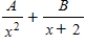 <strong>Write the form of the partial fraction decomposition of the rational expression.Do not solve for the constants. </strong> A) B) C) D) E)