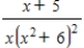 <strong>Write the form of the partial fraction decomposition of the rational expression.Do not solve for the constants. </strong> A) B) C) D) E)