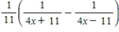 <strong>Write the partial fraction decomposition of the rational expression. </strong> A) B) C) D) E)