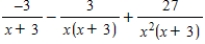 <strong>Write the partial fraction decomposition of the rational expression. </strong> A) B) C) D) E)