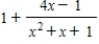 <strong>Write the partial fraction decomposition of the improper rational expression. </strong> A) B) C) D) E)