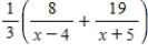 <strong>Write the partial fraction decomposition of the improper rational expression. </strong> A) B) C) D) E)