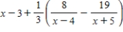 <strong>Write the partial fraction decomposition of the improper rational expression. </strong> A) B) C) D) E)