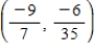 <strong>Solve the system of linear equations by the method of elimination.Find (x,y)and check your solution algebraically. </strong> A) B) C) D) E)