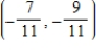 <strong>Solve the system of linear equations by the method of elimination,find (x,y). </strong> A) B) C) D)No solution E)