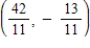 <strong>Solve the system of linear equations using any method,find (x,y). </strong> A) B) C) D)No solution E)