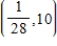 <strong>Select the ordered pair that is a solution of the system of equations. </strong> A) B)(10,2) C)(10,28) D) E)(2,10)