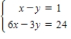 <strong>Solve the system graphically. </strong> A)(-8,-7) B)(-7,-6) C)(7,6) D)(7,7) E)(8,7)
