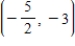 <strong>Solve the system graphically. </strong> A)(-3,-5) B)(-5,3) C) D) E)