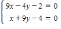 <strong>Solve the system by the method of substitution. </strong> A)(0,0) B)( , ) C)( ,- ) D)(- , ) E)(- ,- )