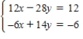 <strong>Solve the system. </strong> A)x = 3,y = 7 B)x = 4,y = 3 C) D)x = 2,y = 3 E)No solution