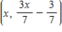 <strong>Solve the system. </strong> A)x = 3,y = 7 B)x = 4,y = 3 C) D)x = 2,y = 3 E)No solution