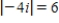 <strong>Plot the complex number and find its absolute value. -4i </strong> A) B) C) D) E) 
