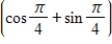 <strong>Represent the complex number graphically,and find the trigonometric form of the number. </strong> A) B) C) D) E)