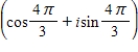<strong>Find the trigonometric form of the complex number shown below. -4 + 4 i</strong> A)4 B)2 C)8 D)4 E)8