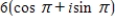 <strong>Find the trigonometric form of the complex number shown below. -6i</strong> A) B) C) D) E)