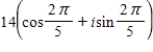 <strong>Use a graphing utility to represent the complex number in standard form.Round your answer to 4 decimal places. </strong> A)4.3262 + 13.3148i B)13.3148 + 4.3262i C)13.3148 - 4.3262i D)4.3262 - 13.3148i E)None of the above