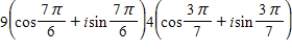 <strong>Multiply the complex numbers.Write the answer in trigonometric form. </strong> A) B) C) D) E)