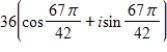 <strong>Multiply the complex numbers.Write the answer in trigonometric form. </strong> A) B) C) D) E)