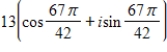 <strong>Multiply the complex numbers.Write the answer in trigonometric form. </strong> A) B) C) D) E)