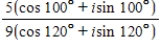 <strong>Divide the complex numbers below and leave the result in trigonometric form. </strong> A) B) C) D) E)