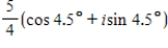 <strong>Perform the operation and leave the result in trigonometric form. </strong> A) B) C) D) E)
