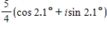 <strong>Perform the operation and leave the result in trigonometric form. </strong> A) B) C) D) E)