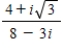 <strong>Perform the indicated operation in trigonometric form.Write the solution in standard form rounded to four decimal places. </strong> A)0.4682 + 0.2027i B)0.4777 - 0.1791i C)0.7197 + 0.6943i D)0.5095 + 0.0254i E)0.3672 + 0.3542i