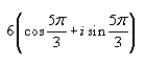 <strong>Write the complex number shown below in trigonometric form. </strong> A) B) C) D) E)