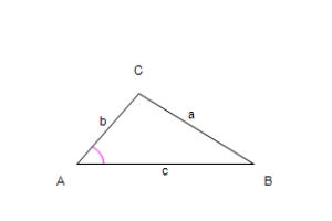 Use the law of Cosines to solve the given triangle.Round your answer to two decimal places. A = 29°,b = 14,c = 29 