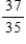<strong>Use the figure to find the exact value of the trigonometric function. Tan 2θ A = 1,b = 6 </strong> A) B) C) D) E)
