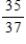 <strong>Use the figure to find the exact value of the trigonometric function. Cot 2θ A = 1,b = 6 </strong> A) B) C) D) E)