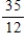 <strong>Use the figure to find the exact value of the trigonometric function. Cot 2θ A = 1,b = 6 </strong> A) B) C) D) E)