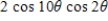 <strong>Use the sum-to-product formulas to rewrite the sum or difference as a product. </strong> A) B) C) D) E)