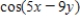 <strong>Find the expression as the sine or cosine of an angle. </strong> A) B) C) D) E)